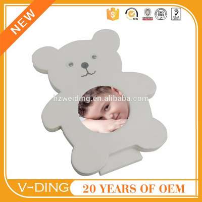 vding latest child lovely photo frames Bear shape design